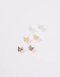 American Eagle AEO Butterfly Mini 6-Pack Haarschmuck Damen Mehrfarbig | HIOZU7085