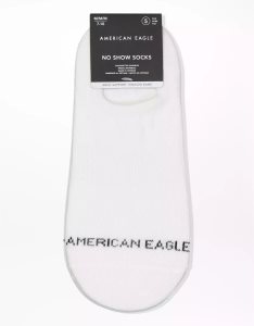 American Eagle AEO Invisible 5-Pack Socken Herren Weiß | XNRML7680