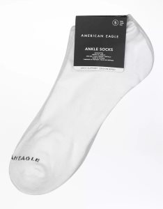 American Eagle AEO Low Cut 5-Pack Socken Herren Weiß | OXVBS3952