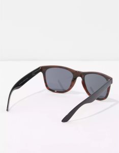 American Eagle AEO Ombre Tortoise Klassische Sonnenbrille Herren Braun | MSQHZ3841