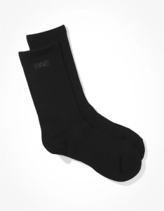 American Eagle AE 24/7 Active Crew Socken Herren Schwarz | ULVKE6479