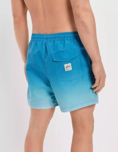 American Eagle AE 5.5" Ombre Swim Trunk GolfShorts Herren Blau Weiß | GIARQ9854