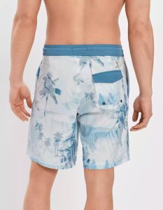 American Eagle AE 9" Klassische Board GolfShorts Herren Blau | QEWZP9672