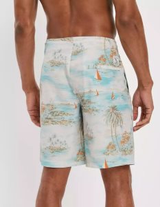 American Eagle AE 9" Tropical Klassische Board GolfShorts Herren Mehrfarbig | KDHWX6719