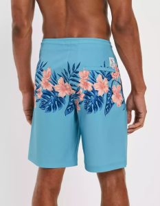 American Eagle AE 9" Tropical Klassische Board GolfShorts Herren Türkis | SPYRO4873