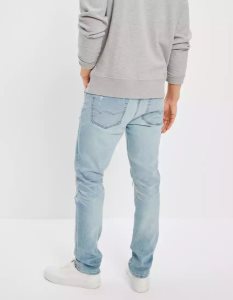 American Eagle AE AirFlexPatched Slim Jeans Herren Mehrfarbig | IQFXE3681