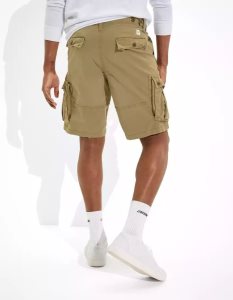 American Eagle AE Flex 10" Lived-In Cargo GolfShorts Herren Mehrfarbig | SQKNG2684