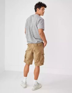 American Eagle AE Flex 12" Longer Length Lived-In Cargo GolfShorts Herren Mehrfarbig | HESBV3728