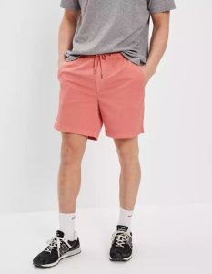 American Eagle AE Flex 5.5" Lived-In Trekker GolfShorts Herren Rosa | WAJLB4765