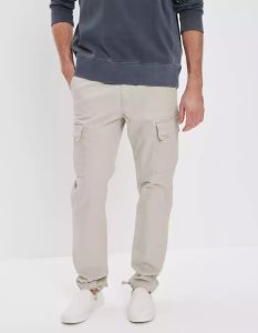 American Eagle AE Flex Slim Lived-In Cargo Hose Herren Braun | HQIRO0134