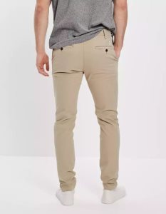 American Eagle AE Flex Turn Schlank Lived-In Khaki Hose Herren Hellkhaki | PTLGD2075