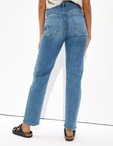 American Eagle AE Highest Taille '90s Boyfriend Jeans Damen Indigo | FRGQO2347