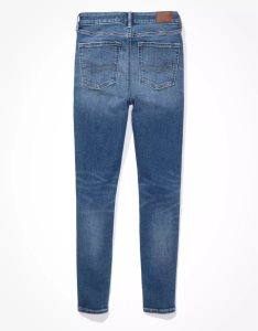 American Eagle AE Lu(x)e Ripped High V-Rise Jegging Jeans Damen Mehrfarbig | ZUOFT5612