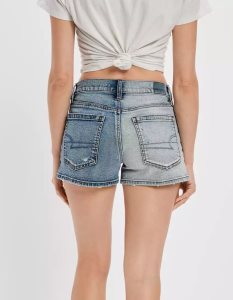 American Eagle AE Stretch Denim '90s Boyfriend GolfShorts Damen Mehrfarbig | GDTSN4369