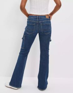 American Eagle AE Stretch Low-Rise Flare Jeans Damen Mehrfarbig | PUCHF6475