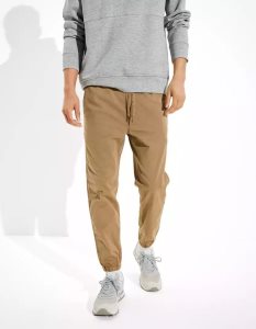 American Eagle AE Trekker Jogger Hose Herren Khaki | DUIEQ2435