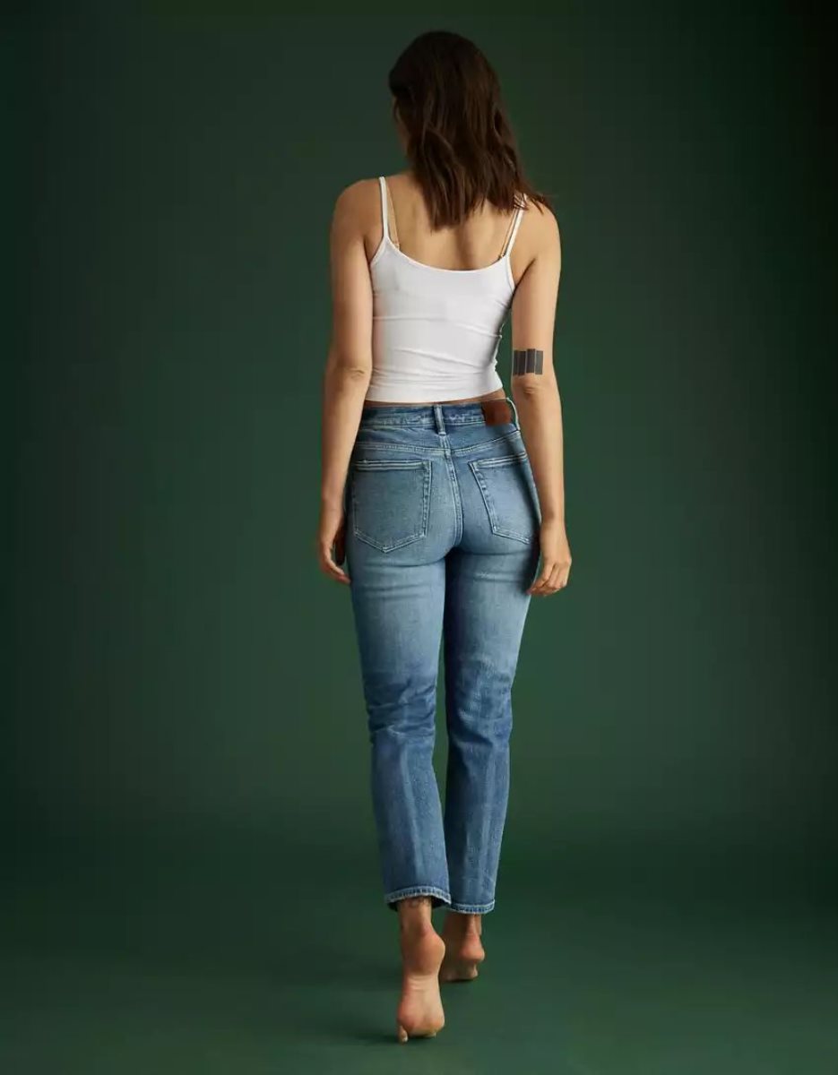 American Eagle AE77 Mom Jeans Damen Waschen | NKVIT9715