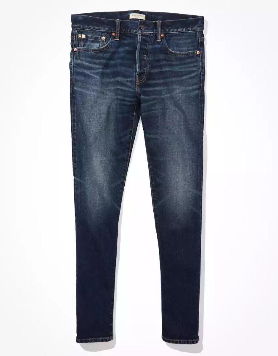 American Eagle AE77 Turn Schlank Jeans Herren Mehrfarbig | QTNKM7958