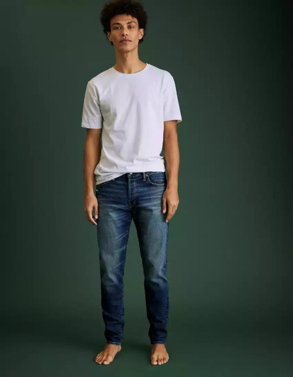 American Eagle AE77 Turn Schlank Jeans Herren Mehrfarbig | QTNKM7958