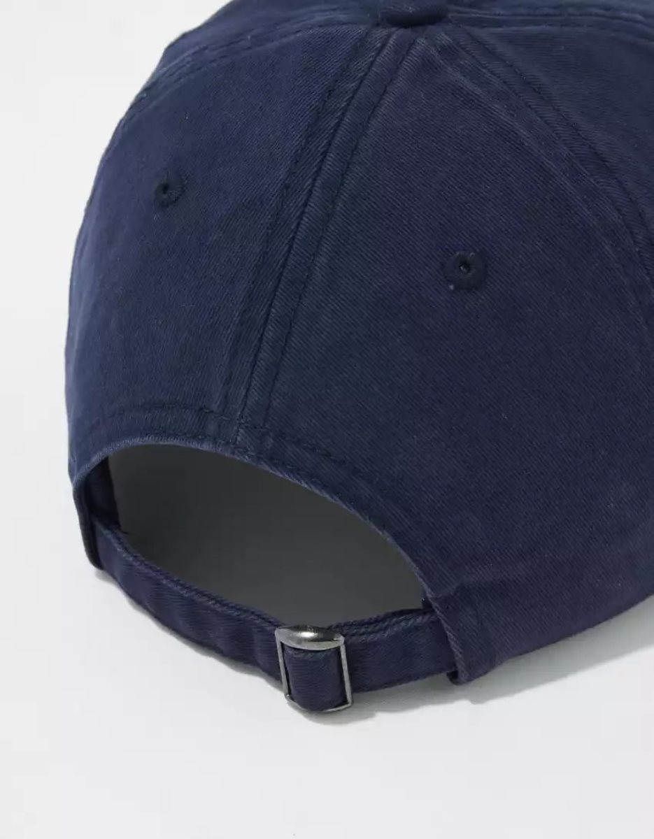 American Eagle AEO Baseball Hüte Herren Navy | MBDTN9172