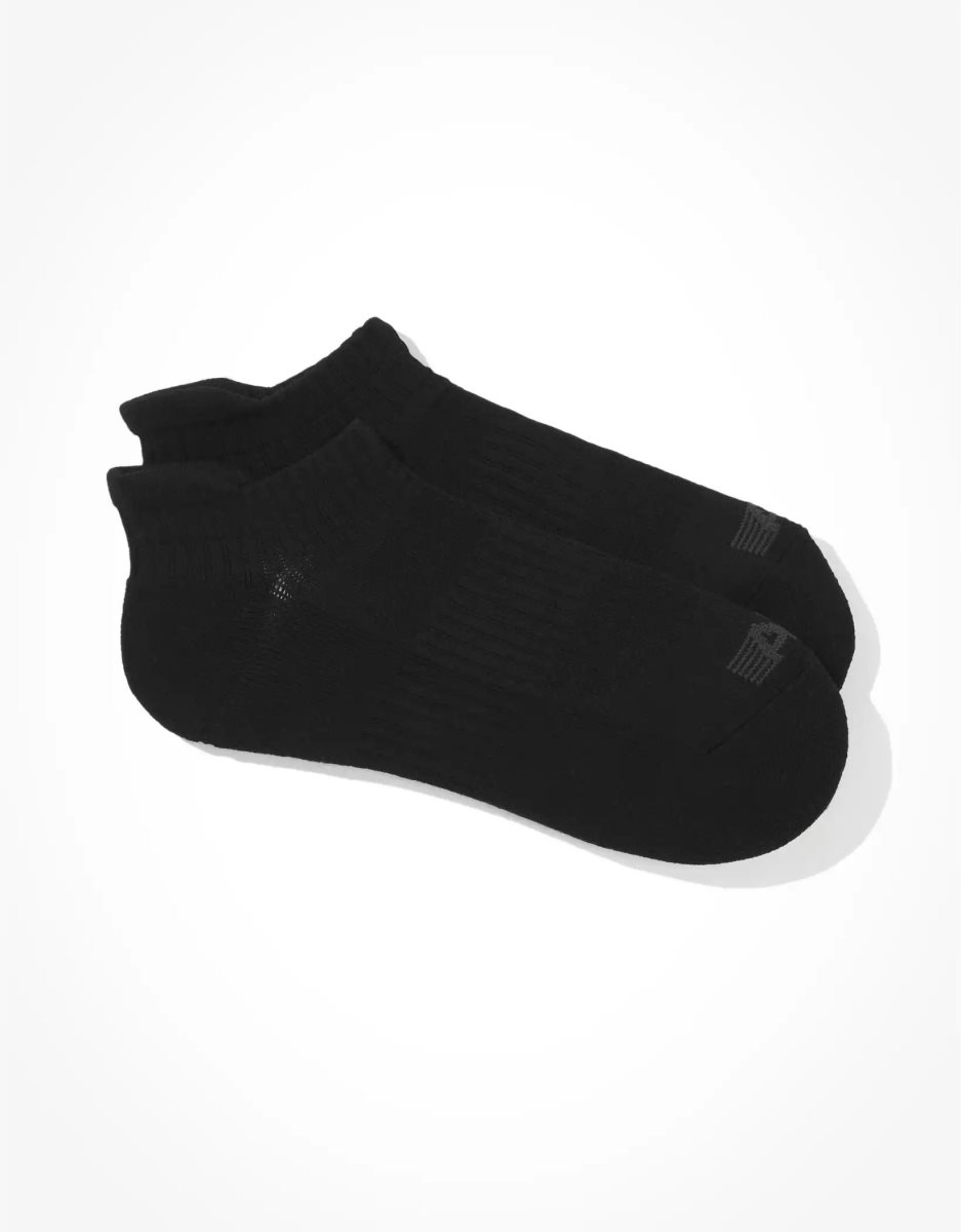 American Eagle AE 24/7 Active Ankle Socken Herren Schwarz | SQYFM1589