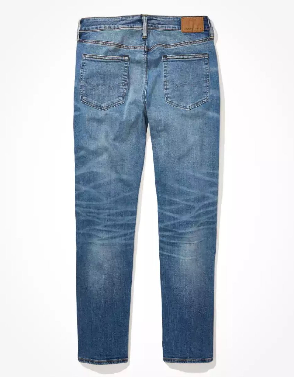 American Eagle AE AirFlexAthletic Gerade Jeans Herren Mehrfarbig | MURSB5631