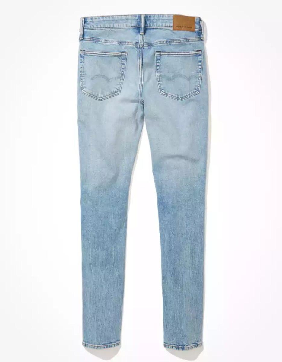 American Eagle AE AirFlexDistressed Schlank Jeans Herren Mehrfarbig | VZTQS6034