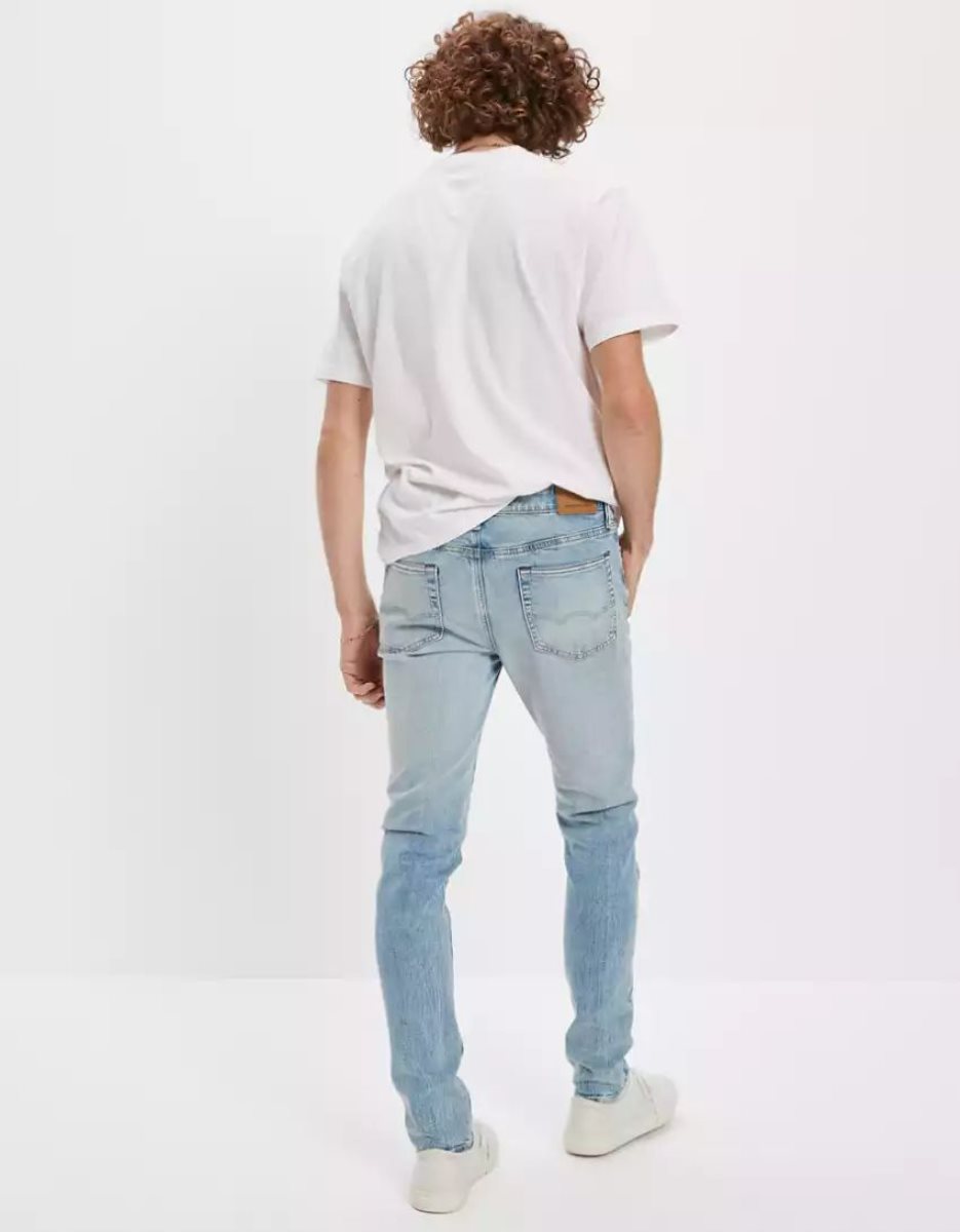 American Eagle AE AirFlexDistressed Schlank Jeans Herren Mehrfarbig | VZTQS6034