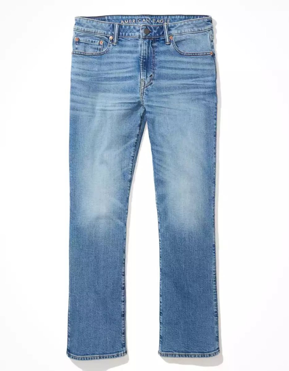 American Eagle AE AirFlexOriginal Bootcut Jeans Herren Mehrfarbig | QHJNT5897