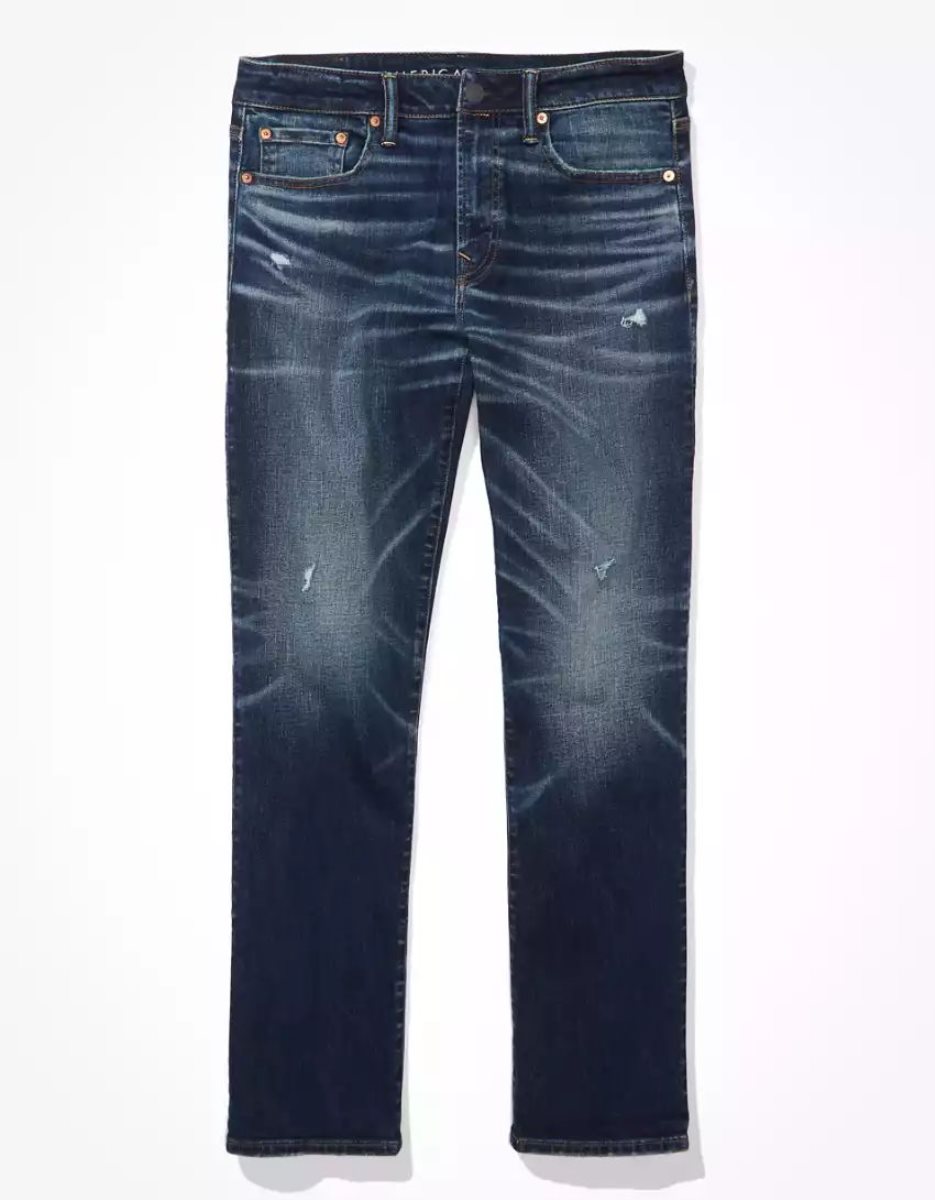 American Eagle AE AirFlexTemp Tech Distressed Original Bootcut Jeans Herren Mehrfarbig | VTJXI1352