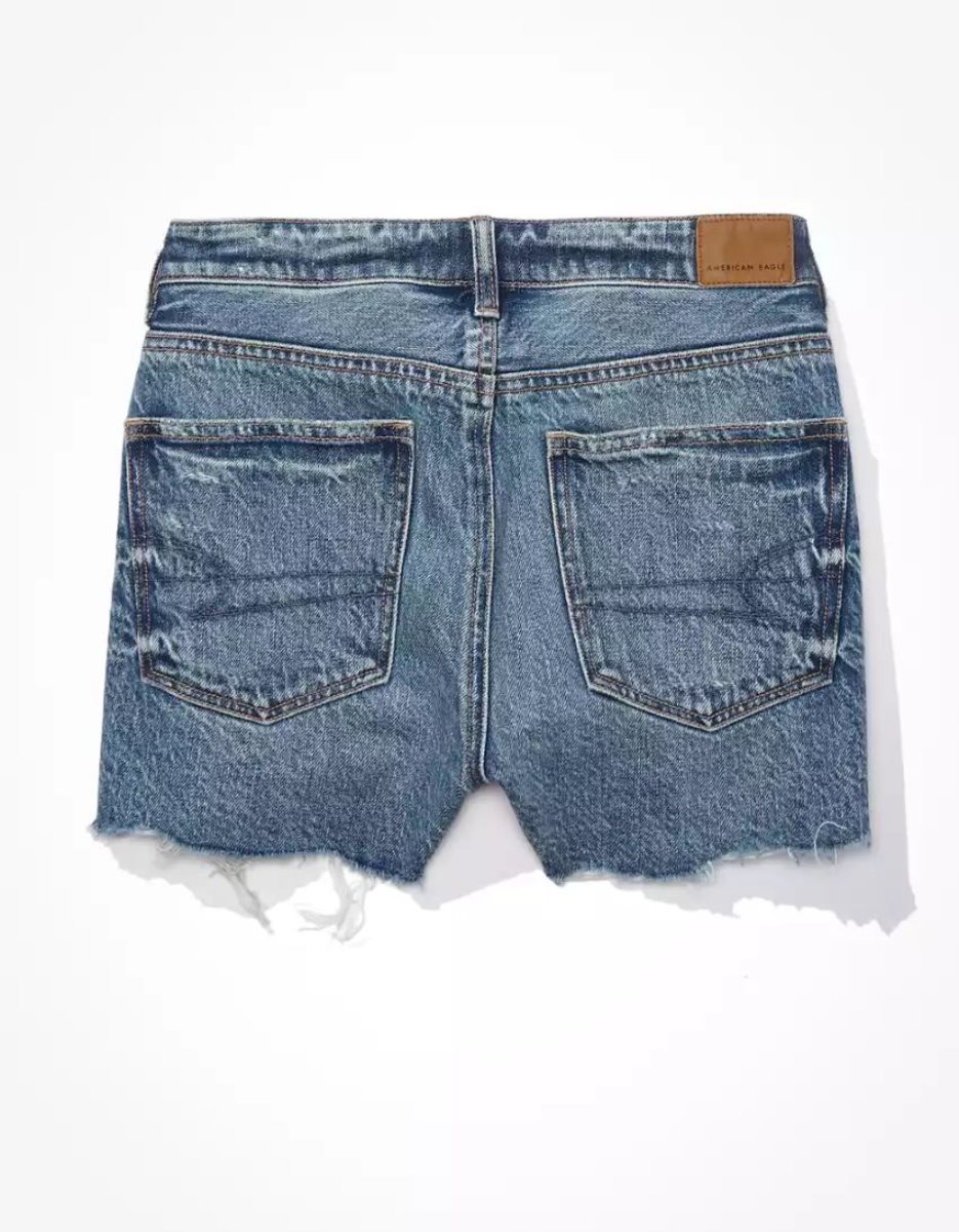 American Eagle AE Denim Mom GolfShorts Damen Mehrfarbig | AKPRB2460