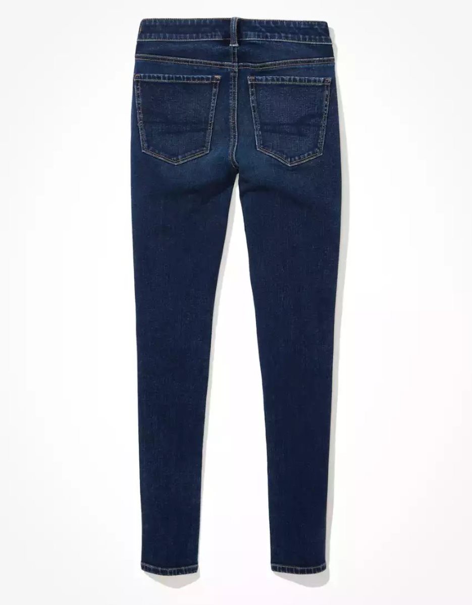 American Eagle AE Dream Low-Rise Jegging Jeans Damen Tiefesindigo | NSAJK2058