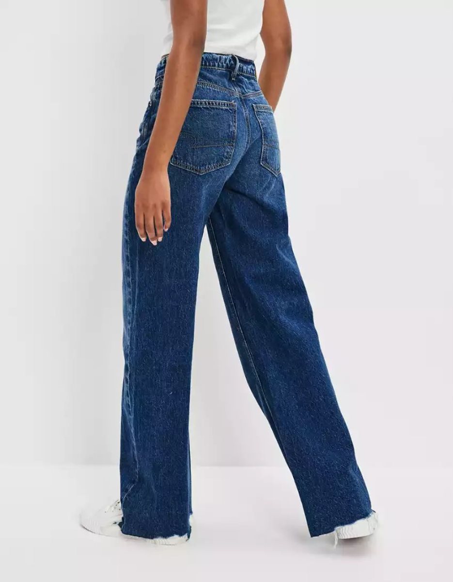 American Eagle AE Dreamy Drape Super High-Waisted Baggy Weite-Leg Jeans Damen Mehrfarbig | BRMJE8256