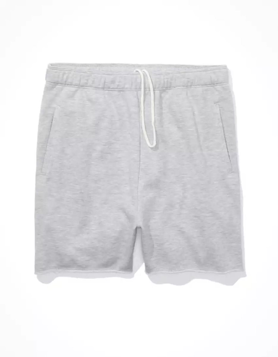 American Eagle AE Fleece Baggy GolfShorts Damen Grau | VTKQU8142