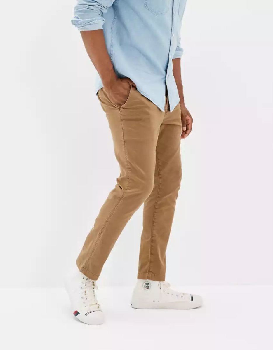 American Eagle AE Flex Lived-In Trekker Khaki Hose Herren Mehrfarbig | COTVY6781