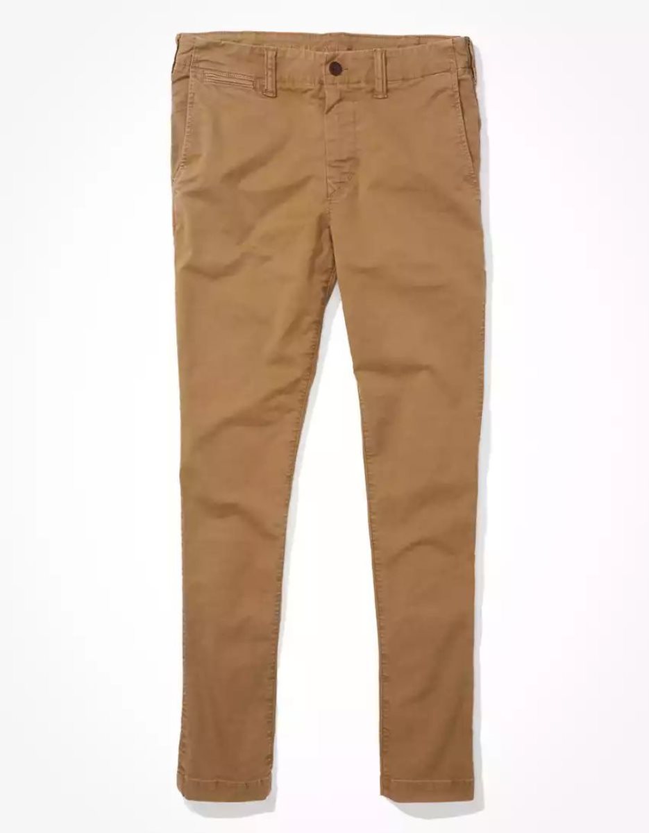 American Eagle AE Flex Schlank Khaki Hose Herren Mehrfarbig | CTDYI0298