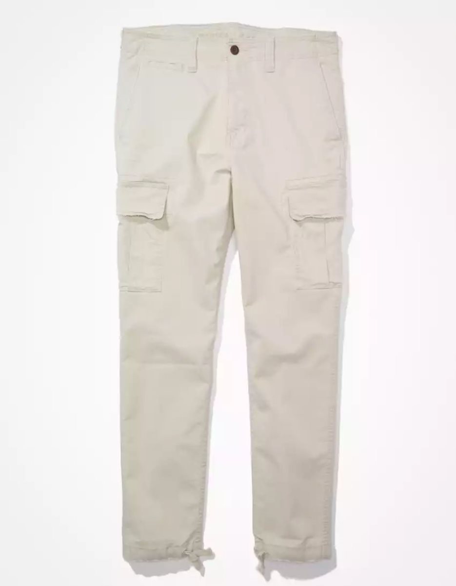 American Eagle AE Flex Slim Lived-In Cargo Hose Herren Braun | HQIRO0134