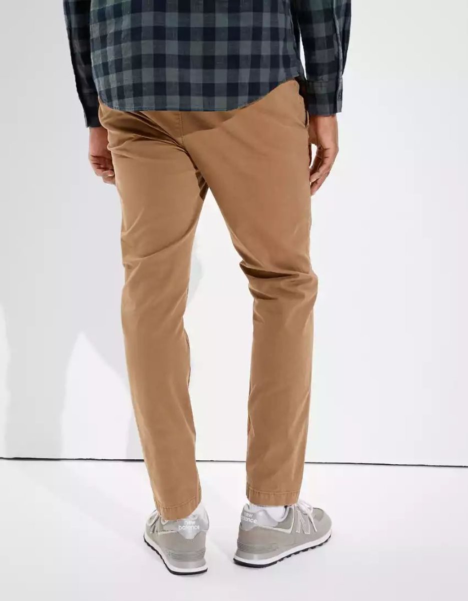 American Eagle AE Flex Slim Lived-In Khaki Hose Herren Mehrfarbig | TMNAI8397