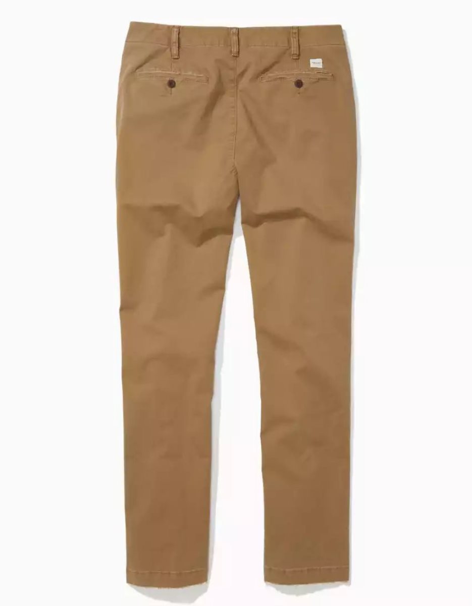 American Eagle AE Flex Turn Gerade Lived-In Khaki Hose Herren Mehrfarbig | MXVBA4162