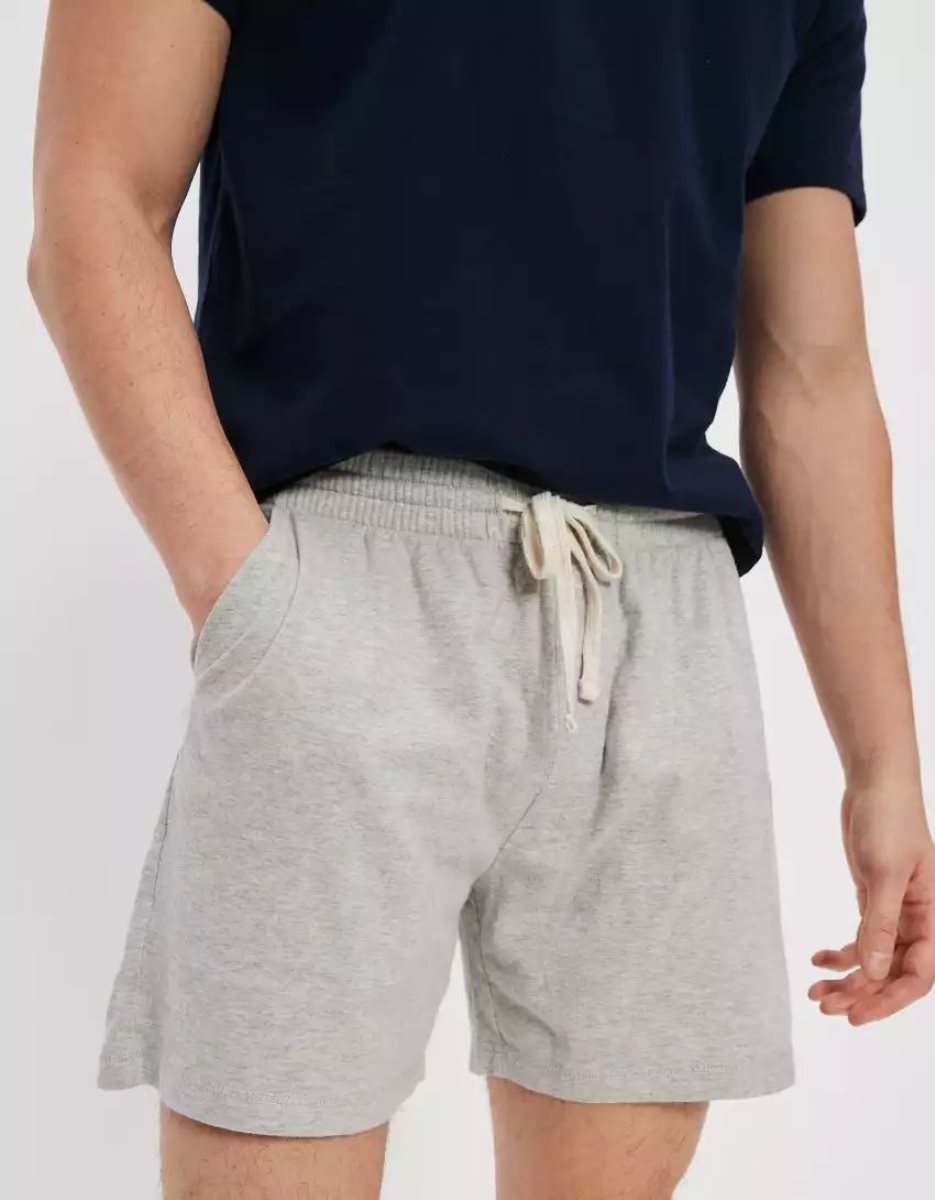 American Eagle AE Lounge Kurzes Loungewear Herren Grau | FSLYH5143