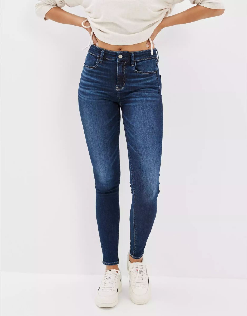 American Eagle AE Ne(x)t Level High-Waisted Jegging Jeans Damen Mehrfarbig | NAZQM7823