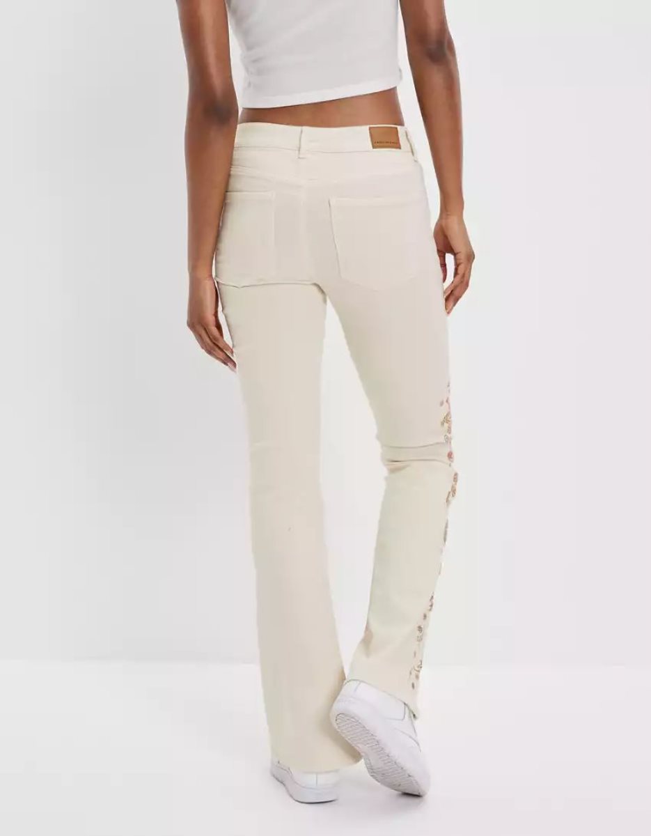 American Eagle AE Ne(x)t Level Super High-Waisted Flare Jeans Damen Mehrfarbig | SXCZQ9136