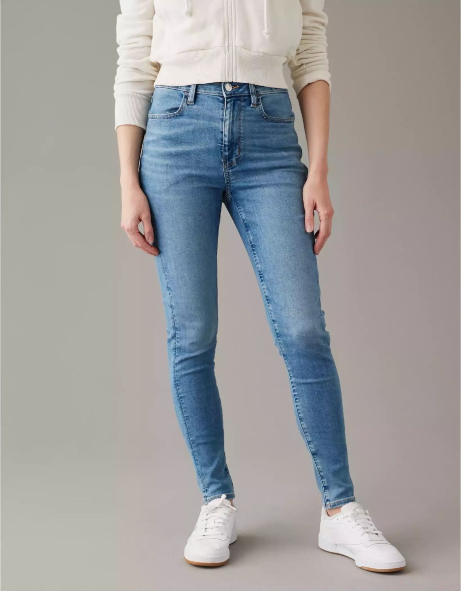 American Eagle AE Ne(x)t Level Super High-Waisted Jegging Jeans Damen Mehrfarbig | VJXBN6718