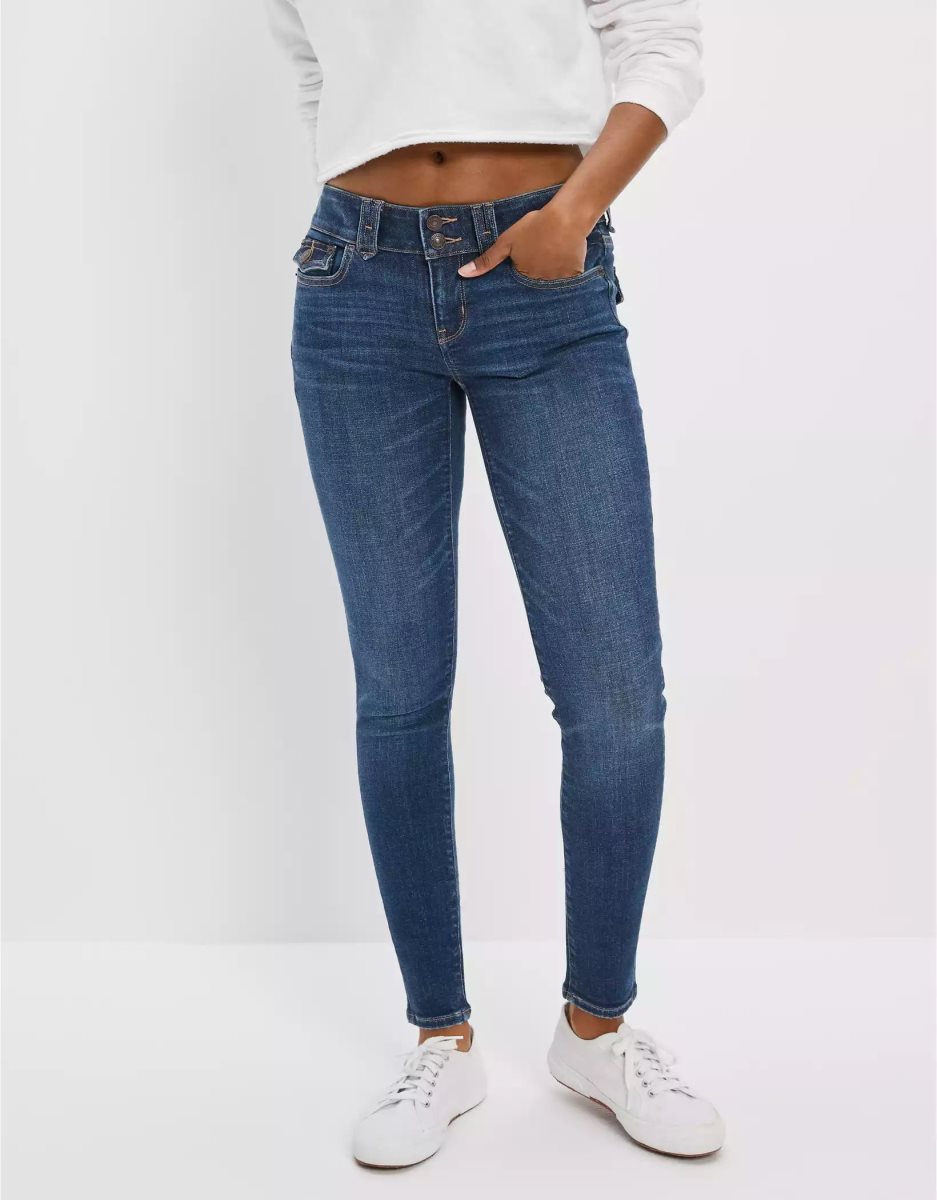 American Eagle AE Ne(x)t Level Super Low-Rise Jegging Jeans Damen Mehrfarbig | AUYSX5476