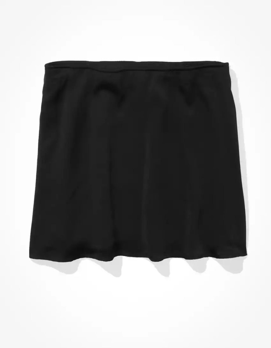 American Eagle AE Silky Mini GolfSkirts Damen Schwarz | EDKTZ8965