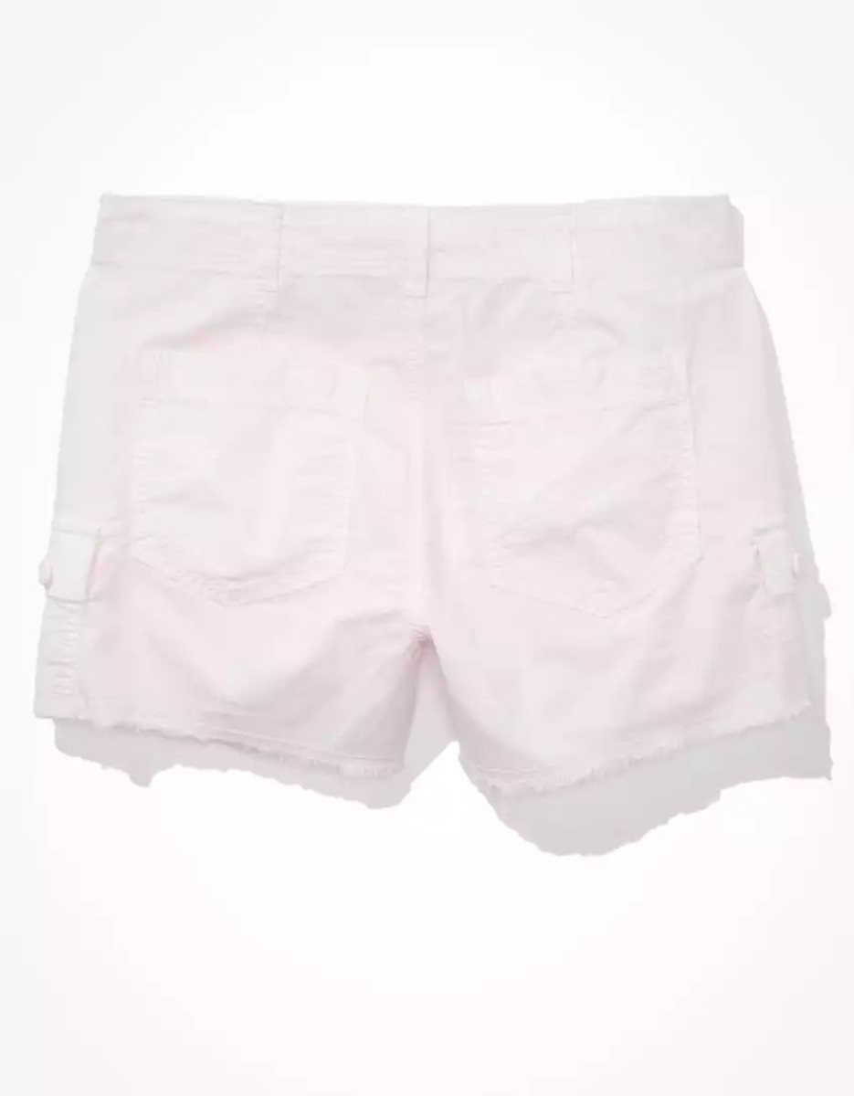 American Eagle AE Snappy Stretch '90s Boyfriend Cargo GolfShorts Damen Rosa | IXJQU8521