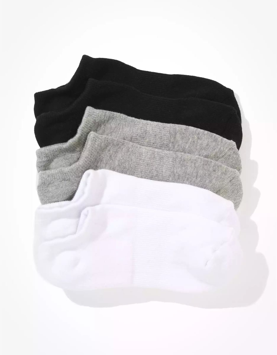 American Eagle AE Sportliche Ankle Sock 3-Pack Socken Damen Mehrfarbig | GBPDS1473