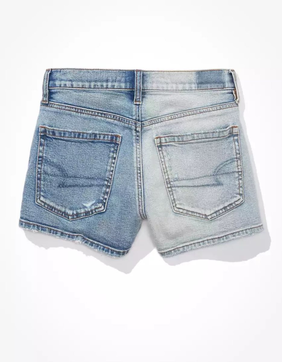 American Eagle AE Stretch Denim '90s Boyfriend GolfShorts Damen Mehrfarbig | GDTSN4369