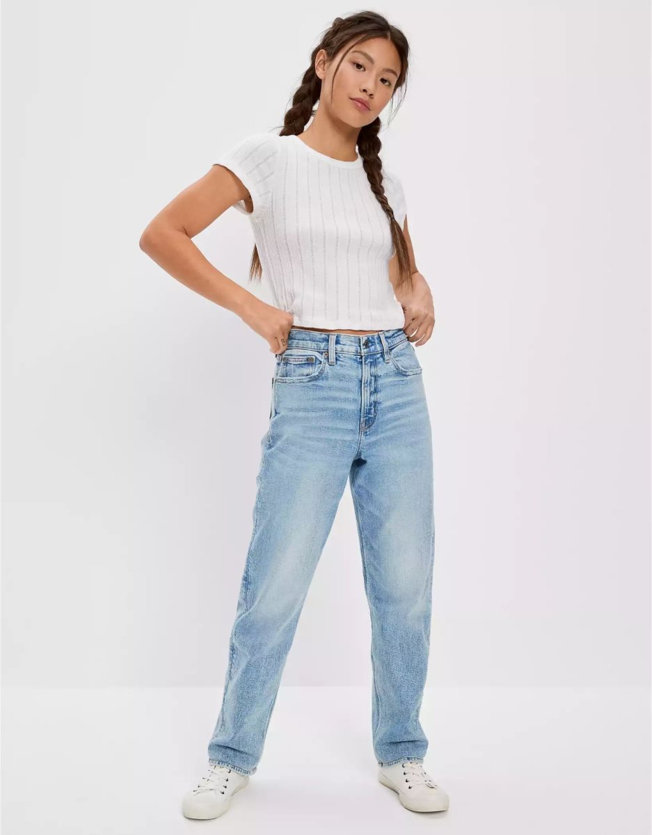 American Eagle AE Stretch Highest Taille '90s Boyfriend Jeans Damen Mehrfarbig | GHXJY6319