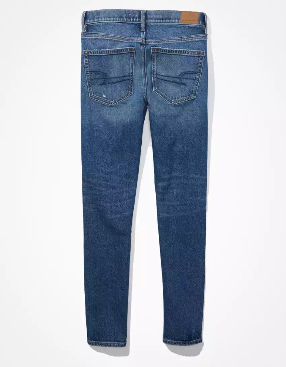 American Eagle AE Stretch Ripped '90s Schlank Jeans Damen Mehrfarbig | FVHAP0698